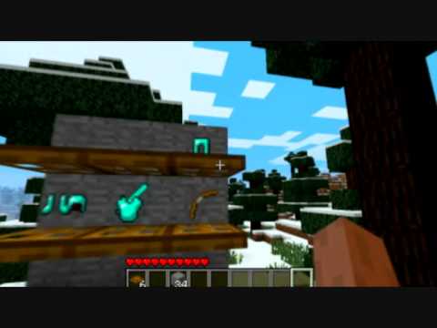 Minecraft Using Trapdoors As Shelves Youtube