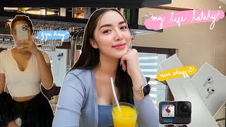 VLOG • New Camera, Driving with Jai, Surprising Mom, and Going Back to the Gym! | Andrea Angeles