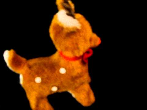 walking reindeer toy