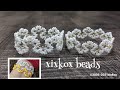 【DIY】xixkox beads ビーズで編む金具の要らないブレスレット #Beadingtutorial