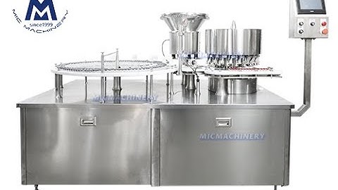 High Speed Capping Machine：How To Cap The Bottle( Capping Machine Screwing Cap Machine)