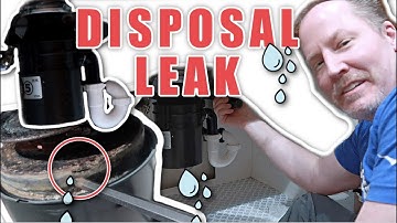 HOW TO FIX A LEAKY DISPOSAL | DIY DISPOSAL LEAK FIX | BADGER 5 DISPOSAL