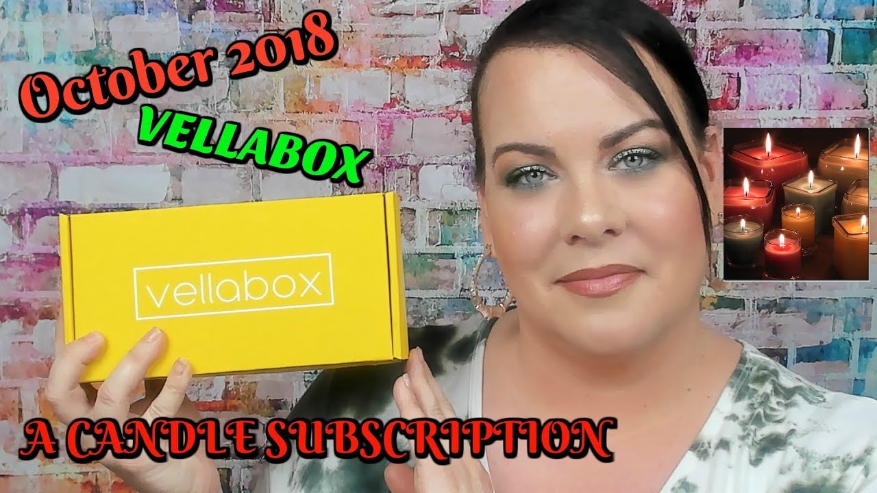 New Subscription Vellabox Unboxing Candle Subscription Youtube 