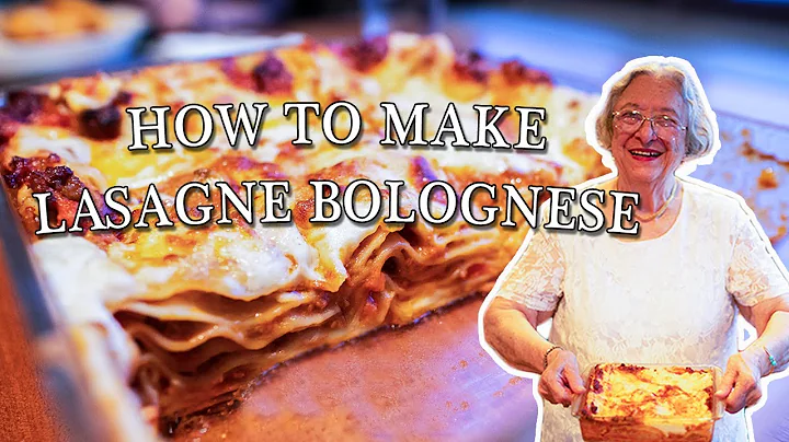 Lasagne Bolognese | Kitchen on the Cliff with Giov...