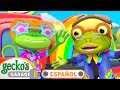 Disfraces para el Carnaval Arcoíris | 🐸 Garaje de Gecko | Carros para niños | Vídeos educativos