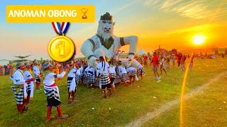 ANOMAN OBONG KARNAVAL DESA CARUBAN TH 2023