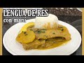 LENGUA DE RES CON MANÍ