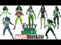 Every marvel legends shehulk comparison list