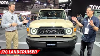 *HANDS ON* The Refreshed 2024 J70 Land Cruiser proves OLD is NEW and Better than ever.