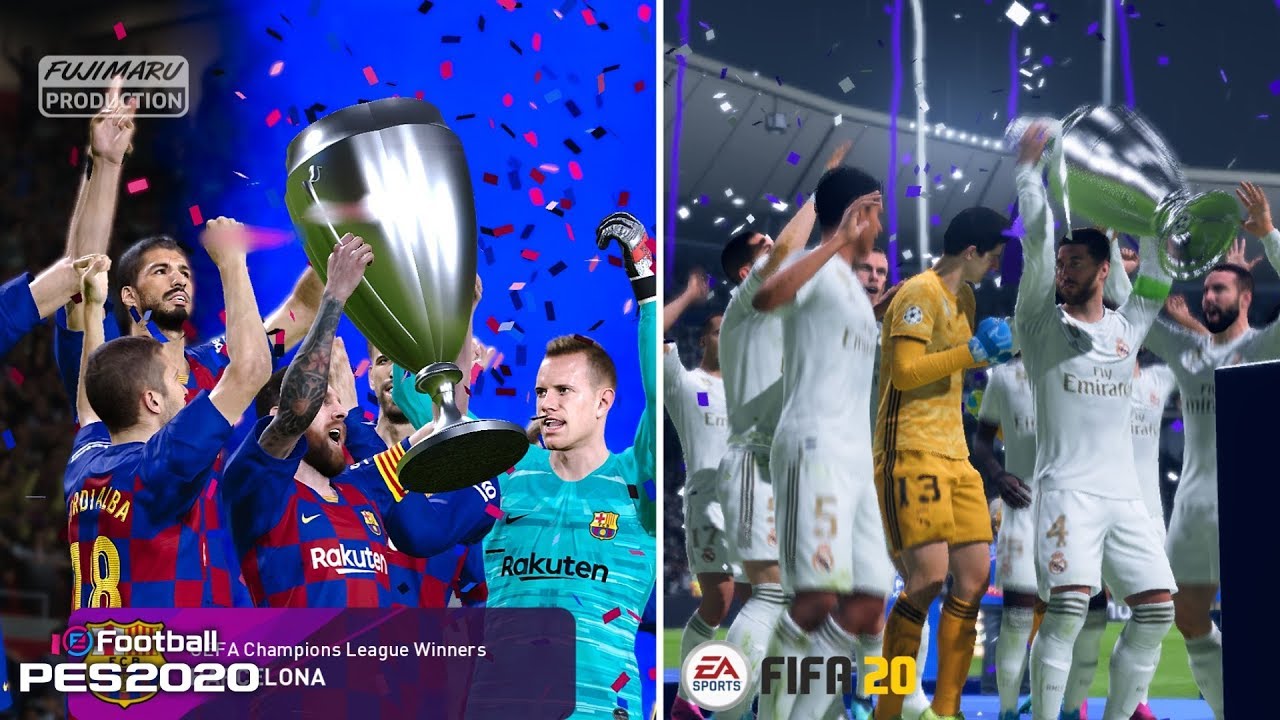 pes 20 champions league
