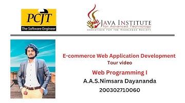 Web project Task 51 | 1st year | Semester 01 | Java Institute | E-commerce Web Application