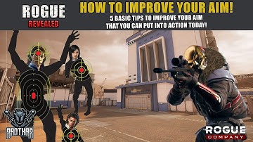 HOW TO IMPROVE YOUR AIM (5 Basic Tips) - Rogue Revealed (Rogue Company - Guides, Tips and Tutorials)