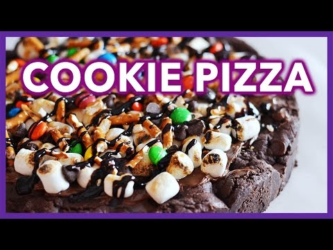 Double Chocolate Cookie Pizza