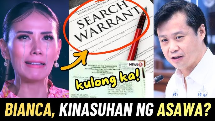 🔥BIANCA MANALO, NAKASUHAN NA AGAD! WARRANT OF ARREST ISINAMPA NG ASAWA NA  SI SEN. WIN GATCHALIAN 🔴
