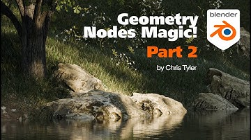 Sculpt & Scatter: Nature Scene with Geometry Nodes (Part 2)