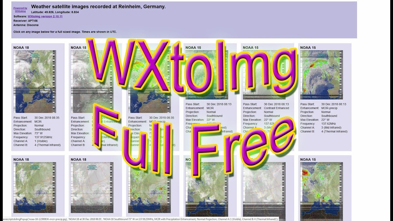 wxtoimg for linux