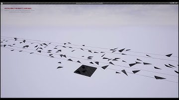 UE4 boids: fish like