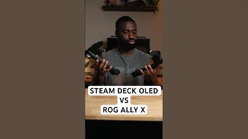 Steam Deck OLED Vs. ROG ALLY X🔥 Lets test out some games 👾