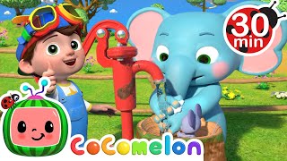 Wash Your Hands Song and More! | CoComelon Furry Friends | Animals for Kids