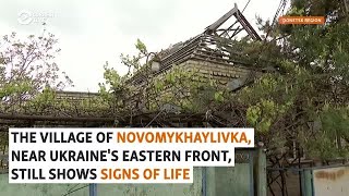'Where Would I Go With My Goat?': Ukrainians Hold Out In A Frontline Village