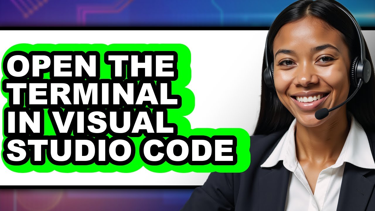 How to Open the Terminal in Visual Studio Code (easy Method) - YouTube