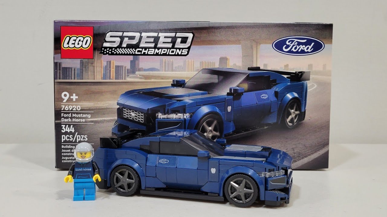 Lego Ford Mustang Dark Horse Speed Champions REVIEW Set 76920