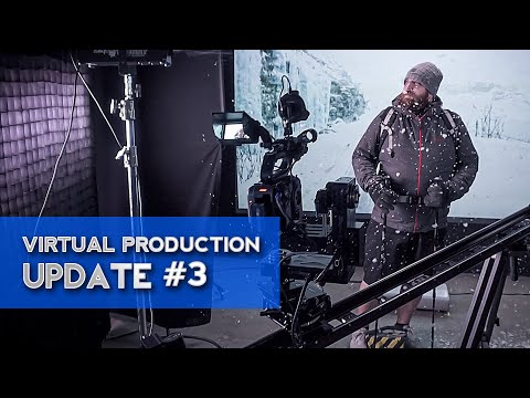 Virtual Production Update #3: Creating a Blizzard Scene with Motion Control on the Sony FX6