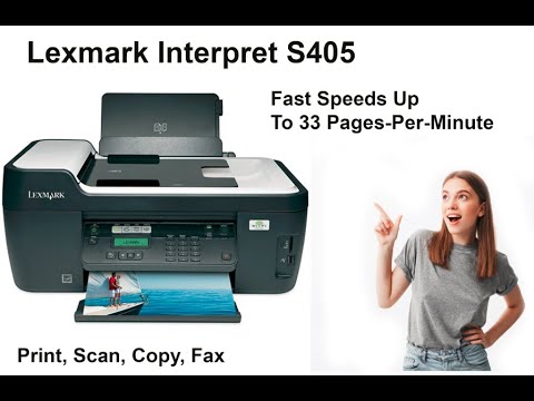 Lexmark Interpret S405 All-In-One Wireless Inkjet Printer