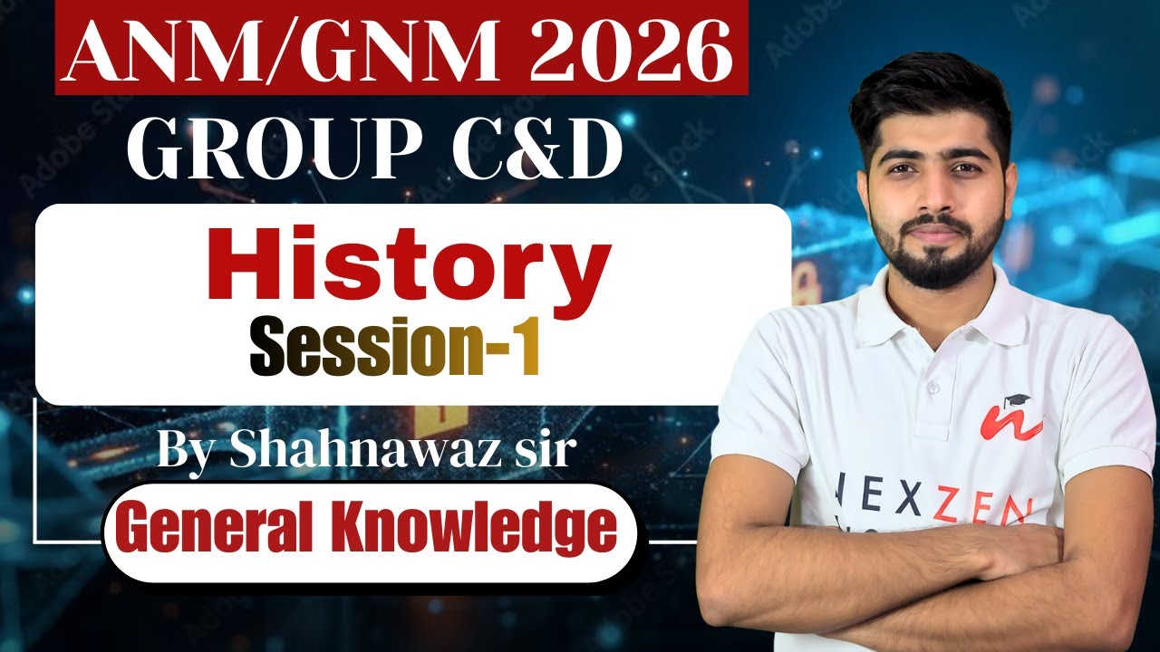 History QNA -1 | GROUP C&D | ANM/GNM | #nexzeninstitute #anmnursing