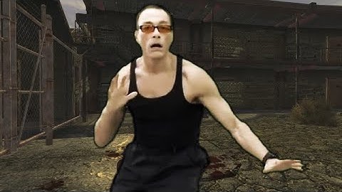 When you make a 100 Unarmed character in Fallout: New Vegas