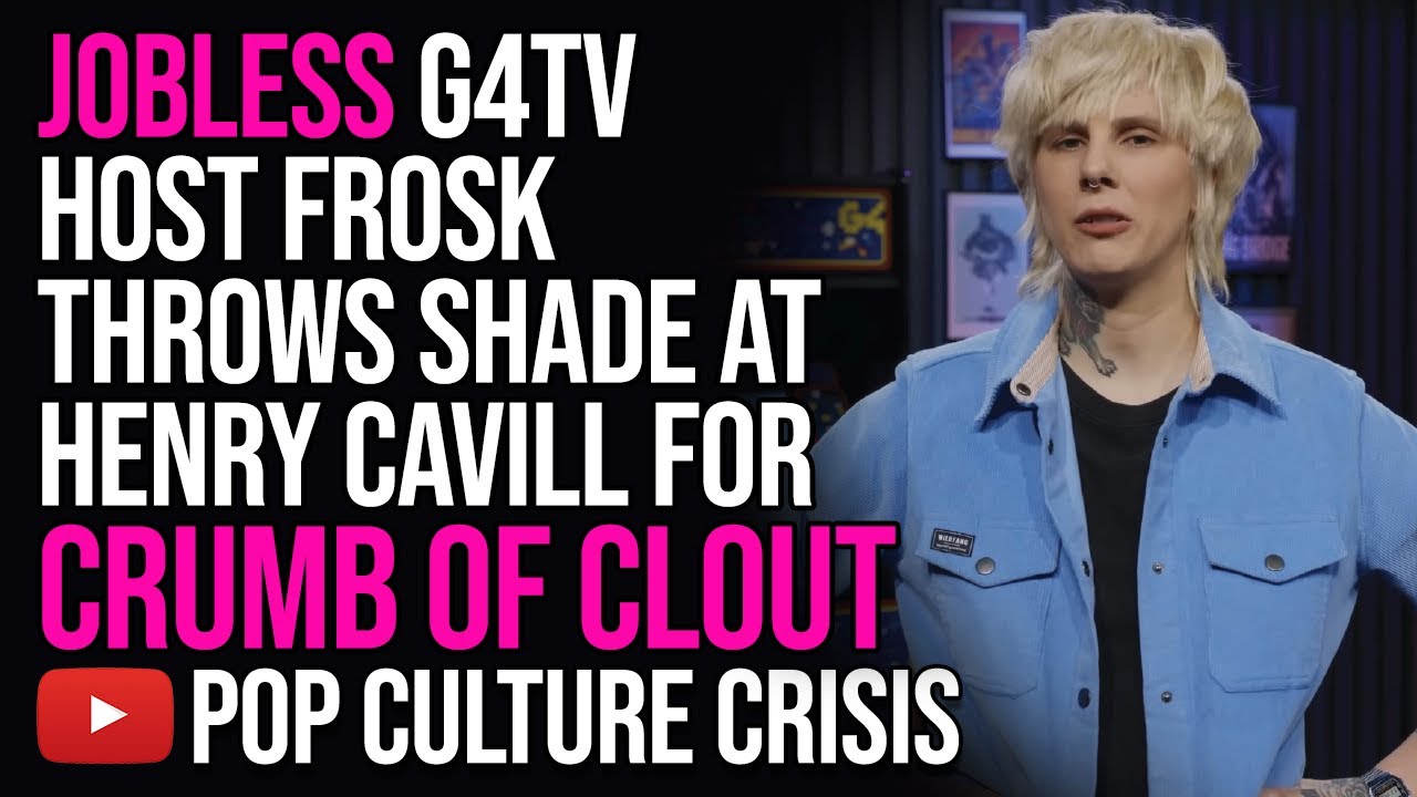 Recently Fired G4TV Host Frosk Throws Shade at Henry Cavill and Gina Carano For Twitter Clout