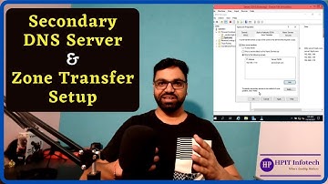 Secondary DNS Server and Zone Transfer | How to set up Secondary DNS Zone | Windows Server 2019