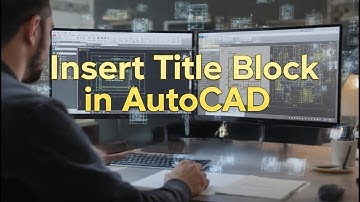 How to Insert Title Block in AutoCAD | Complete Step-by-Step Guide for Beginners