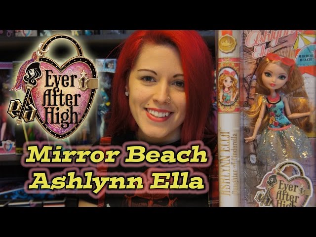  Mattel Ever After High Mirror Beach Ashlynn Ella Doll : Toys &  Games