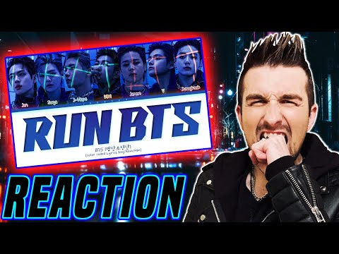 BTS Run BTS Lyrics (방탄소년단 달려라 방탄 가사) (Color Coded Lyrics) REACTION!!!