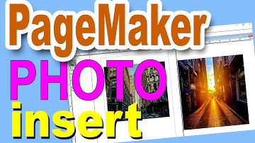 pagemaker photo insert