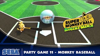 Super Monkey Ball Banana Mania Party Game: Monkey Baseball