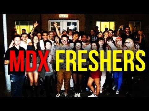 *MDX* Middlesex University Freshers Party | Student Life | Platt Halls
