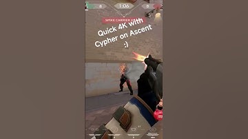 Quick 4K with Cypher on Ascent #shorts #valorant #valorantclips #gaming #vct #4k
