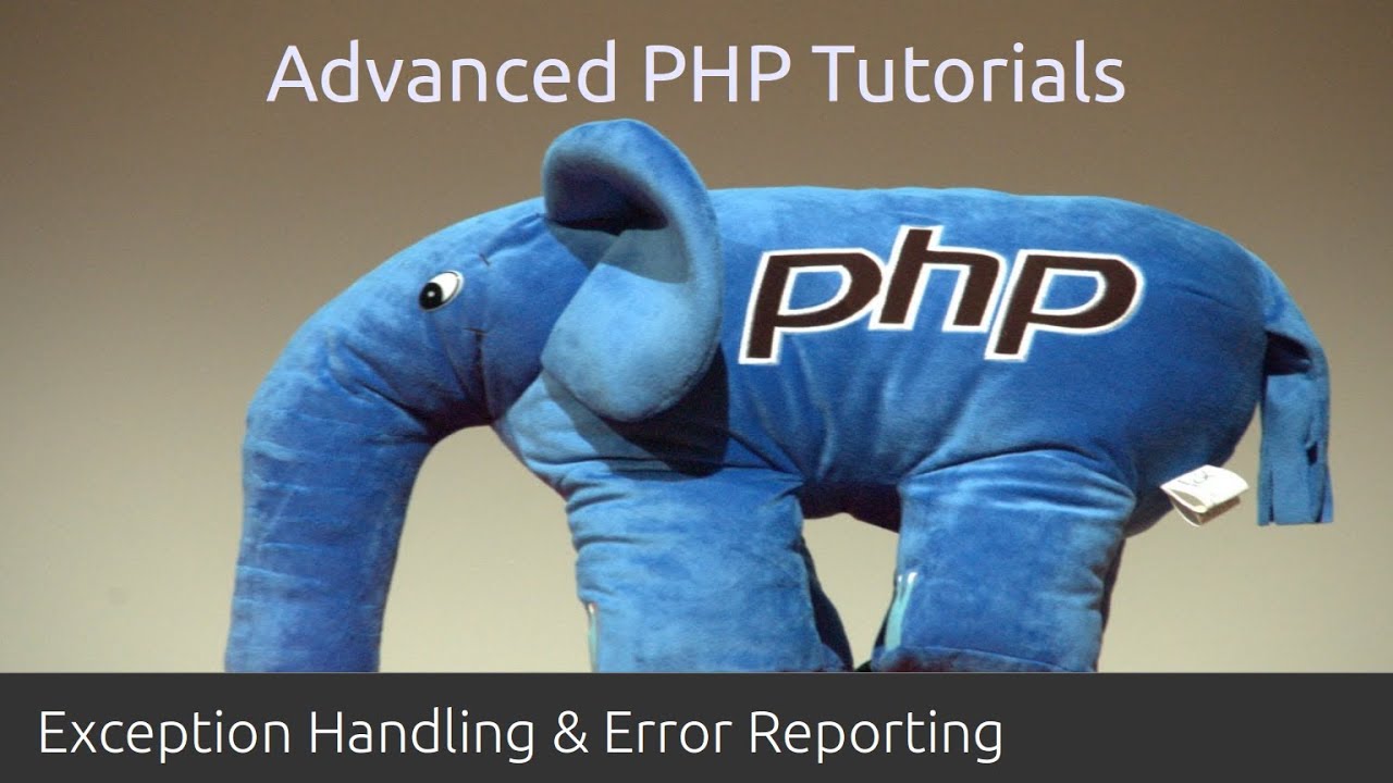 Introduction to php exception and error management