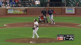Ryan McKenna's CLEAN catch vs the Boston Red Sox!!