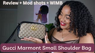 Gucci Marmont Small GG Handbag Review | What’s in my bag? + Mod Shots