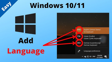 How to Add a Keyboard Language Windows 10 / 11