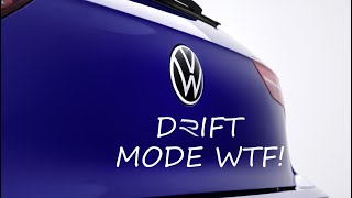 NEW MK8 GOLF R IN "DRIFT MODE" SHOCK!
