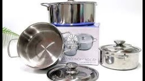BỘ 3 NỒI INOX CAO CẤP QUÀ TỪ SHARP | giá 239k đồng | Thị trấn Đạ Tẻh | Thi tran Da Teh