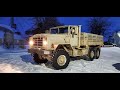 5 Ton In the Snow | Pulls Out Pickup!