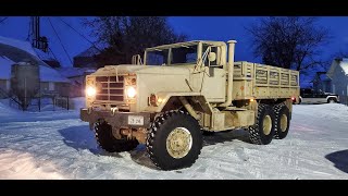 5 Ton In the Snow | Pulls Out Pickup!