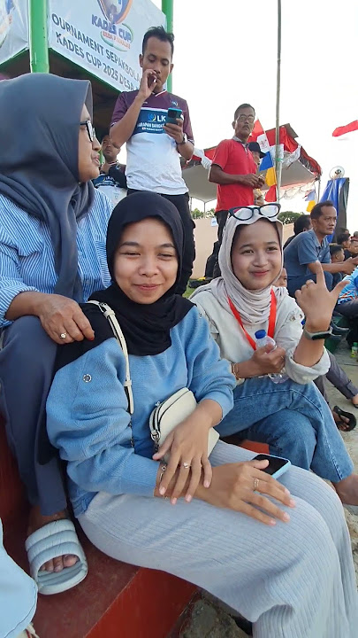 penonton cantik #sepakbola