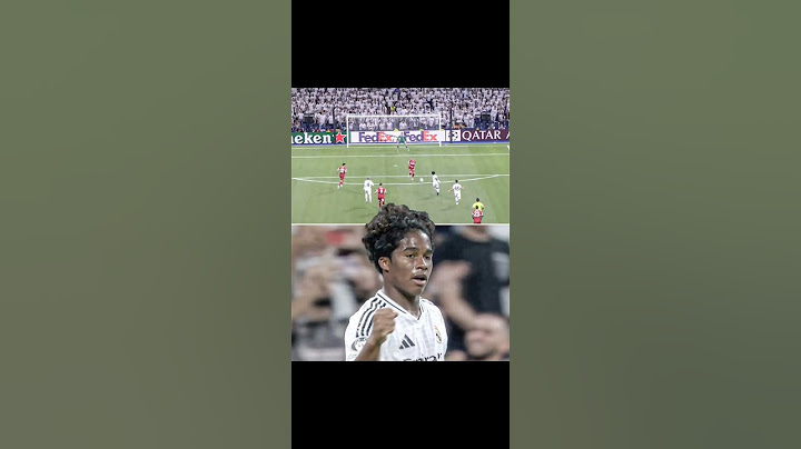 Endrick’s Stunning First UCL Goal: Golazo with Mbappe & Vinicius Assist! 🔥