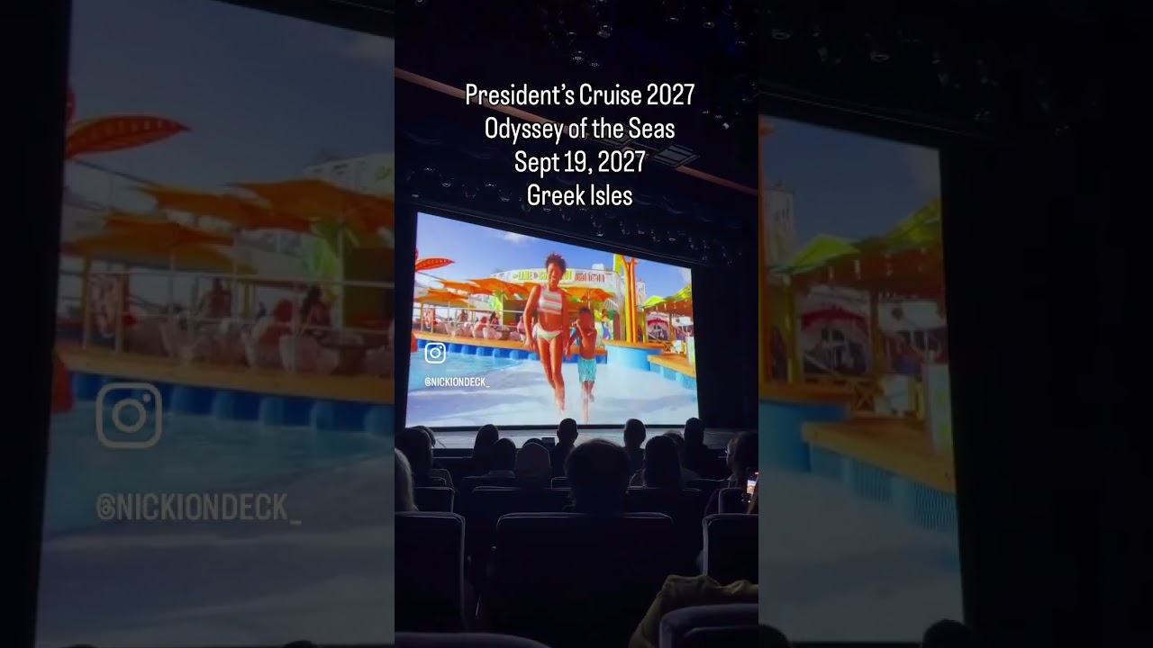 President’s Cruise for Royal Caribbean 2027 was just announced! Looks like an amazing itinerary